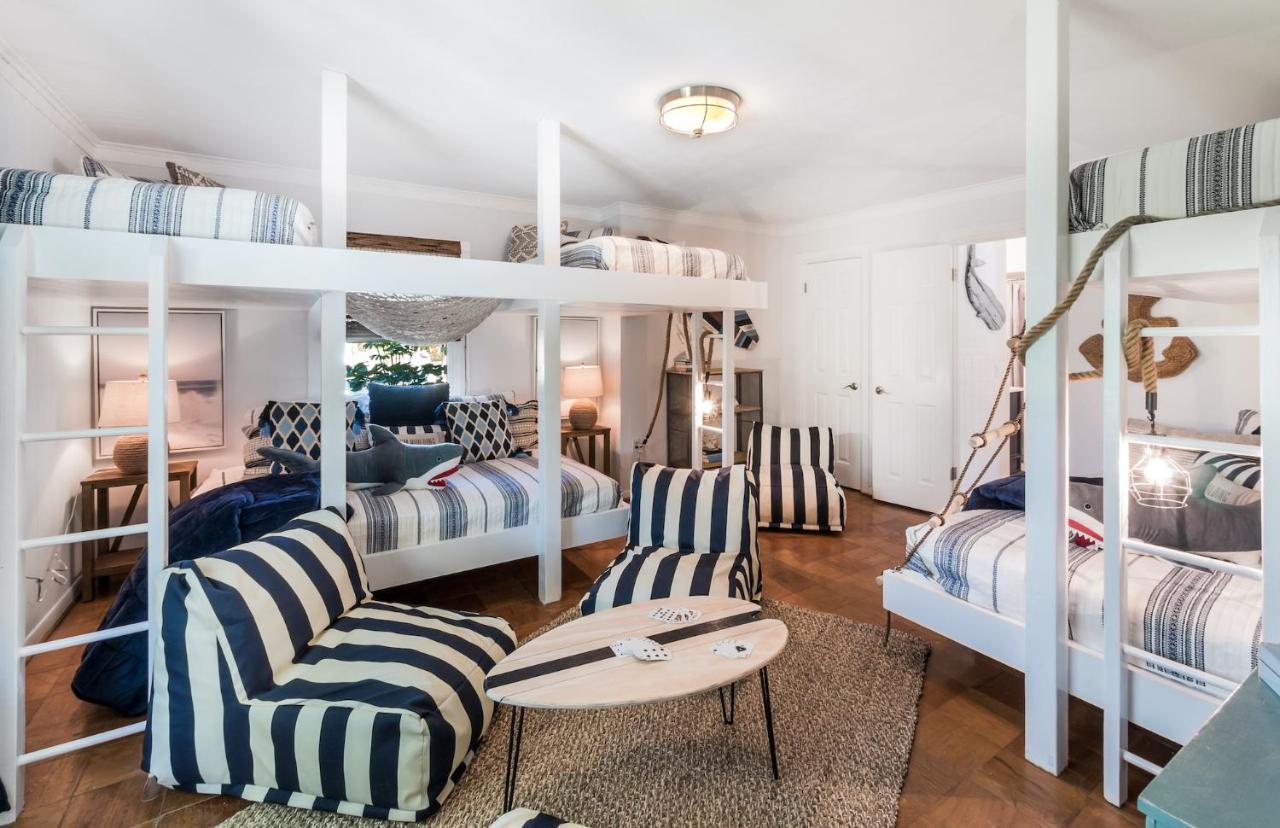 Sandy Pants - Designer Beach Chic Home Steps To Beach Backyard Oasis W Heated Pool Anna Maria Eksteriør billede